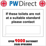 TS213 If These Toilets Are Not Suitable Standard Please Contact
