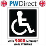TS240 Disabled Logo Accessible Wheelchair