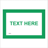 Test Version Sign Custom Made to order