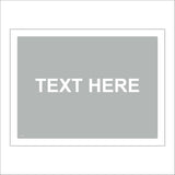 Sign Custom Made to order