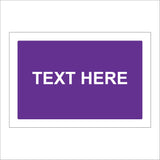Sign Custom Made to order