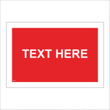 CC002H Text Here Red White Saucy Quirky Playful Funky