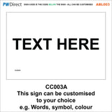 ABL003 Recycling Choice Custom Text Words Refuse Bins Dog Poo