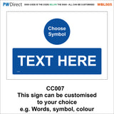 AWBL005 Made To Order Sign Wash Hands Sink Pots Utensils Raw Food