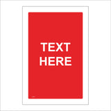 CC102H Text Words Choice Create Custom Red Danger Fire
