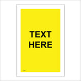 CC102J Yellow Background Text Words Choice Choose Custom