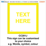 CSQ001 Customised Personalised Choice Words Text Symbol Design