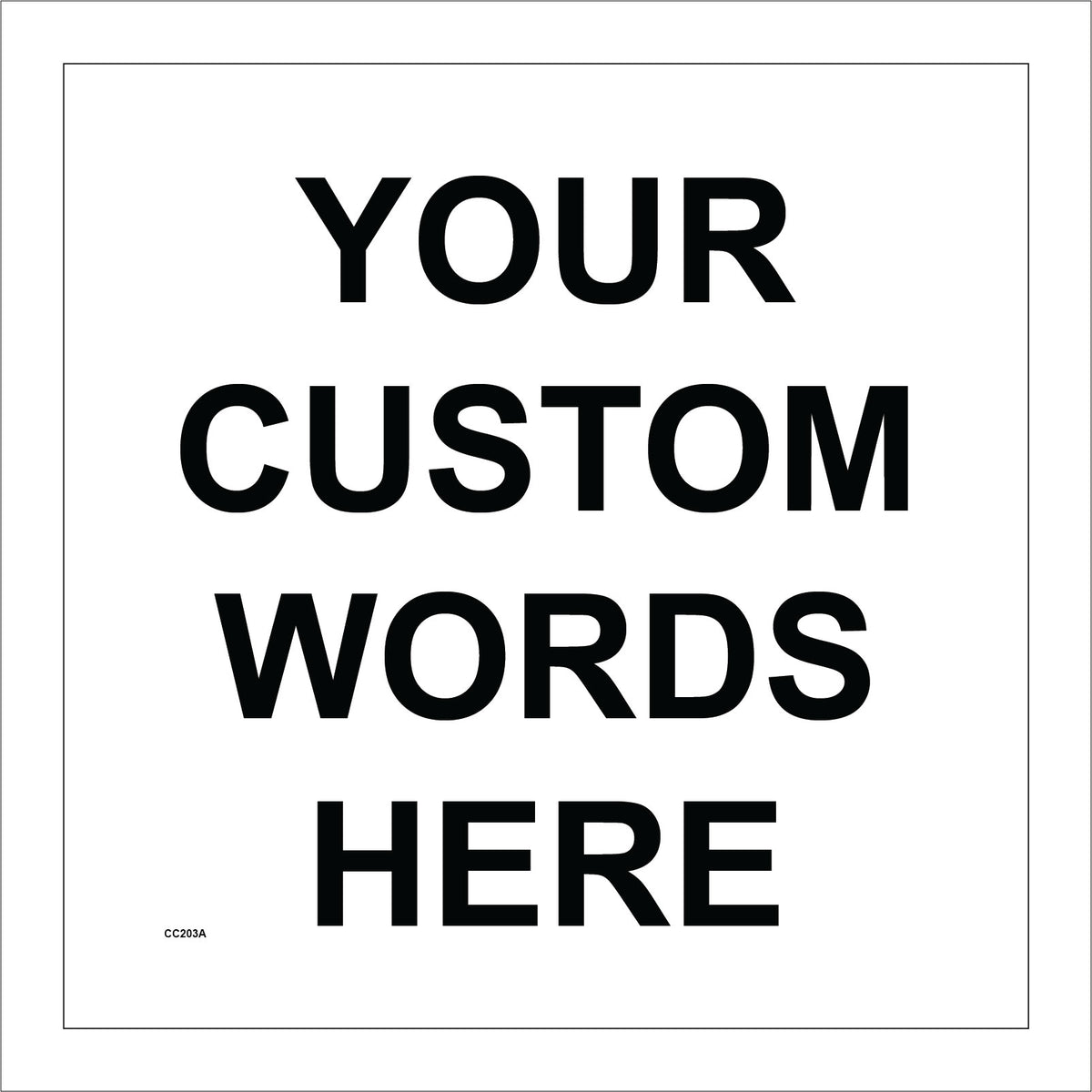 Custom Full Word Custom Words Text Design Create Logo Symbol Exclusive, CC203A – PWDirect