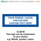 AILL008 Made To Order Door Plaques Surveyor Meter Room Planner