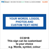 AILL002 Made To Order Door Plaques Security Site Office Staff Signs