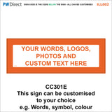 AILL002 Made To Order Door Plaques Security Site Office Staff Signs