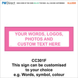 AILL008 Made To Order Door Plaques Surveyor Meter Room Planner