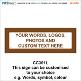 AILL008 Made To Order Door Plaques Surveyor Meter Room Planner