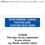 AILL007 Made To Order Kitchen Hall Door Plaque Lifts Bedroom