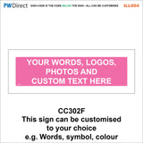 AILL004 Made To Order Toilet Stairs Door Plaques Canteen Bathroom Signs