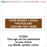 AILL004 Made To Order Toilet Stairs Door Plaques Canteen Bathroom Signs