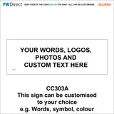 AILL004 Made To Order Toilet Stairs Door Plaques Canteen Bathroom Signs