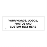 CC303A Your Words Logo Photo Custom Text Image Emblem Unique