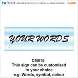 AILL008 Made To Order Door Plaques Surveyor Meter Room Planner