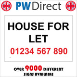 CM073 House For Let Tel: Sign