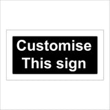 CM256 Your Words On This Sign Sign