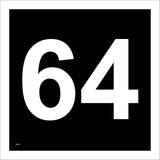 CM326 Number Door Gate Custom Plate Plaque House Home Choice Pick