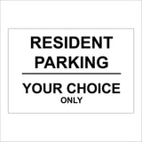 CM336 Resident Parking No 9 Building Name Choice Personalise