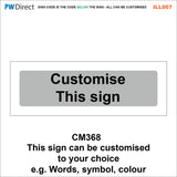 AILL007 Made To Order Kitchen Hall Door Plaque Lifts Bedroom