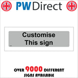 CM368 Customise This Sign Grey Black Poem Verse Choice Words