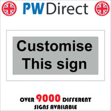 CM369 Customise This Sign Grey Black Poem Verse Choice Words