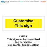 AILL004 Made To Order Toilet Stairs Door Plaques Canteen Bathroom Signs