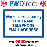 CM395 Works Carried Out By Deatils Contractor Name Phone Website Email