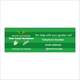 CM400 Your Local Gardener Advertise Your Business