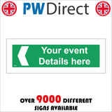 CM409 Your Words Details Activity Location Left Arrow Green Route