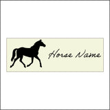 CM999 Horse Name Sign with Horse