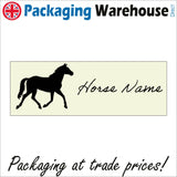CM999 Horse Name Sign with Horse