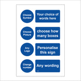 CMA06 Your Choice Of Wording Custom Personalised Create Print Design A Sign Text