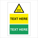 CMU08 Sign Builder Print Your Own Bespoke Text Label Personalised Vinyl Sign