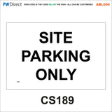 ABL004 Custom Construction Traffic Tidy Site Safety Entrance Signs