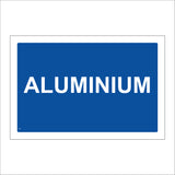 CS210 Aluminium Recycling Sign