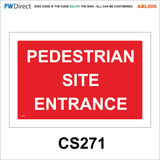 ABL006 Danger Construction Keep Out Site Safety Speed Limit Signs
