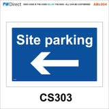 ABL004 Custom Construction Traffic Tidy Site Safety Entrance Signs