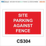 ABL005 Site Entrance Right Left Arrow Access Demolition Traffic