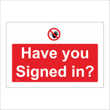 CS371 No Entry Have You Signed In