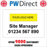 CS386 Site Manager Contact Telephone Your Logo Company Name