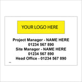 CS392 Project Site Manager Head Office Telephone Logo Company