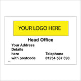 CS415 Your Logo Address Telephone Details Head Office Post Code
