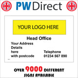 CS415 Your Logo Address Telephone Details Head Office Post Code