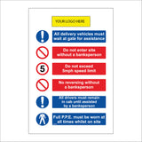 CS431 All Delivery Vehicles Multi Site Safety Your Logo