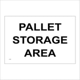 CS448 Pallet Storage Area Warehouse Yard Depot Site Zone